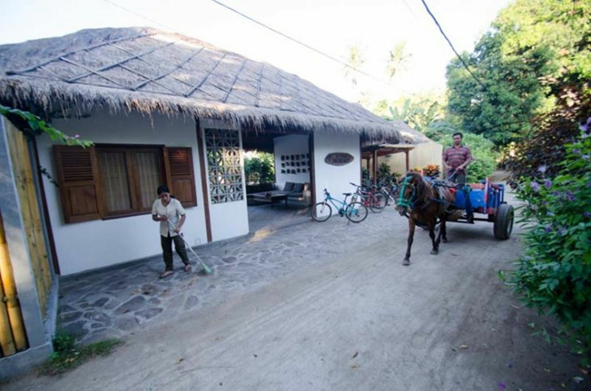 Si Pitung Village Gili Air Kültér fotó